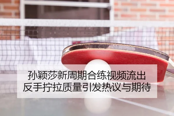 孙颖莎新周期合练视频流出 反手拧拉质量引发热议与期待 | aoa.conapp