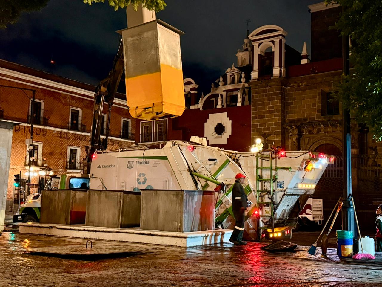 Contenedores de Puebla